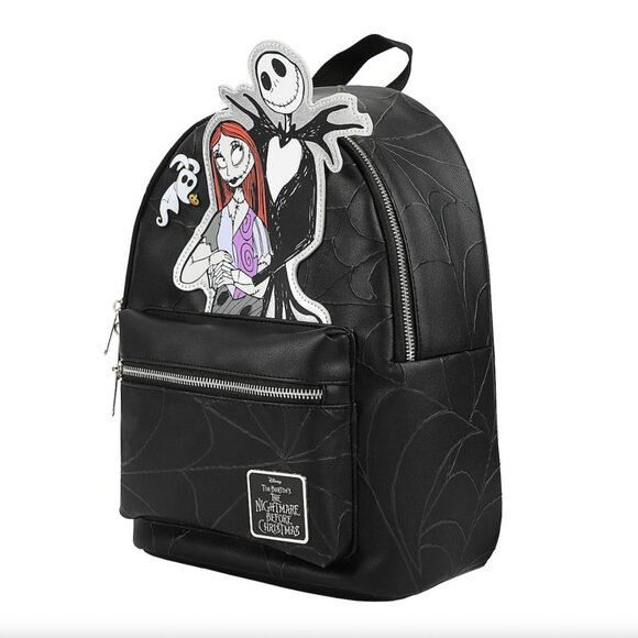 Nightmare Before Christmas 3D Mini Backpack with Zero Dog House Tombstone Wallet - Picture 5 of 14